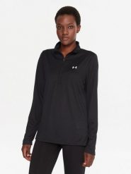 Under Armour Koszulka techniczna Ua Tech™ 1384224 Czarny Loose Fit. Czarne koszulki sportowe damskie Under Armour, xs, bez wzorów, z syntetyku, bez kołnierzyka, bez ramiączek, na fitness i siłownię. Za 149.99 zł.