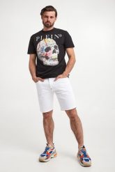 Spodenki męskie jeansowe PHILLIP PLEIN. Szorty męskie Philipp Plein, m, bez wzorów, z jeansu. Za 2,069.00 zł.
