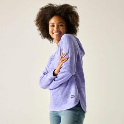 Damska bluza Mayse Marl. Czerwone bluzy damskie Regatta, bez wzorów, z kapturem, trekkingowe. Za 99.99 zł.