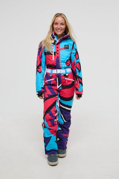 Kombinezon narciarski Fresh Prince - Damski. Białe spodnie snowboardowe damskie OOSC, s, z aplikacjami, narciarskie. Za 1,710.99 zł.