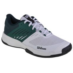 Buty do tenisa męskie Wilson Kaos Devo 20. Białe buty sportowe męskie Wilson, z materiału, bez zapięcia, tenisowe. Za 299.99 zł.