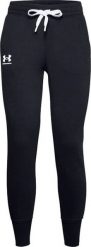 Under Armour Spodnie damskie Under Armour Rival Fleece czarne 1356416 001 2XL. Czarne spodnie materiałowe damskie Under Armour, xl, bez wzorów. Za 195.65 zł.