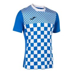 Jersey Joma Flag III. Białe koszulki sportowe męskie Joma, m, bez wzorów, z jersey, bez kołnierzyka, bez ramiączek, do piłki nożnej. Za 150.99 zł.