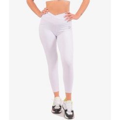 Damskie legginsy Givova ECO. Białe legginsy damskie Givova, bez wzorów, z materiału. Za 270.99 zł.