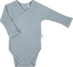NICOL Body niemowlęce rozpinane kopertowo dla chłopca wyprawka z długim rękawem Liam 62. Body niemowlęce NICOL, bez wzorów, bez ramiączek. Za 37.99 zł.