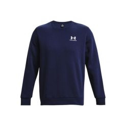 Bluza Under Armour Essential Fleece. Białe bluzy męskie Under Armour, m, bez wzorów, bez kaptura. W wyprzedaży za 232.50 zł.