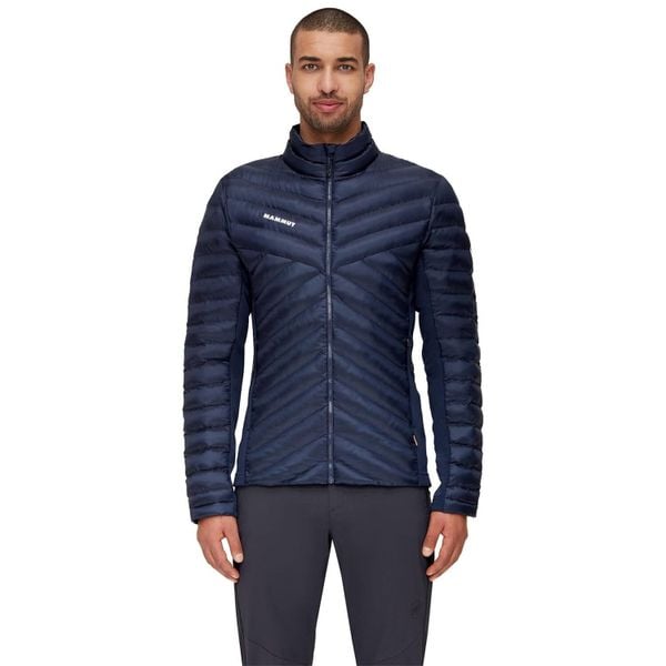 Kurtka trekkingowa męska Mammut Albula IN Hybrid. Niebieskie kurtki męskie Mammut, m, bez wzorów, z poliamidu, bez kaptura. W wyprzedaży za 731.00 zł.