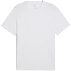 Koszulka męskie Puma Evostripe Tee. Białe koszulki sportowe męskie Puma, m, bez wzorów, z materiału, bez kołnierzyka, bez ramiączek, na fitness i siłownię. Za 190.00 zł.