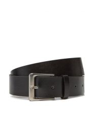 Calvin Klein Pasek Męski Classic Buckle 35Mm LV04G7027G Czarny. Czarne paski damskie Calvin Klein, bez wzorów, ze skóry. Za 179.99 zł.