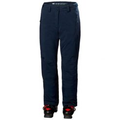 Spodnie narciarskie dla kobiet Helly Hansen Alphelia 2.0. Niebieskie spodnie materiałowe damskie Helly Hansen, l, bez wzorów, z elastanu. Za 1,148.45 zł.