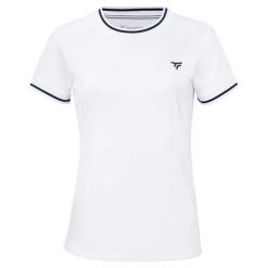 T-shirt dziewczęcy Tecnifibre Team Tech. Białe t-shirty i topy dla dziewczynek TECNIFIBRE, bez wzorów, bez ramiączek. Za 179.99 zł.