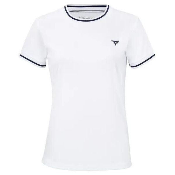 T-shirt dziewczęcy Tecnifibre Team Tech. Białe t-shirty i topy dla dziewczynek TECNIFIBRE, bez wzorów, z jersey, bez ramiączek. Za 179.99 zł.