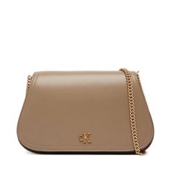 Torebka Calvin Klein. Brązowe torebki do ręki damskie Calvin Klein, bez wzorów, klasyczne, bez dodatków. Za 409.99 zł.