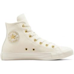 Buty sportowe Converse Chuck Taylor As. Brązowe trampki i tenisówki damskie Converse, bez wzorów, ze skóry ekologicznej, sportowe, bez zapięcia. Za 381.74 zł.