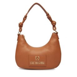 Torebka LOVE MOSCHINO. Brązowe torebki do ręki damskie Love Moschino, bez wzorów, klasyczne, bez dodatków. Za 759.99 zł.