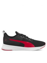 Puma Buty do biegania Flyer Runner Jr 192928 47 Czarny. Czarne buty sportowe chłopięce Puma, bez wzorów, z materiału, bez zapięcia, do biegania. Za 159.99 zł.