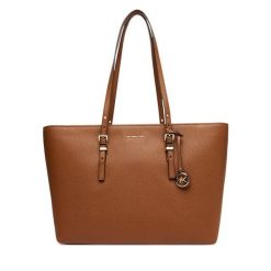 Torebka MICHAEL Michael Kors. Brązowe torebki do ręki damskie MICHAEL Michael Kors, bez wzorów, bez dodatków. Za 1,109.00 zł.