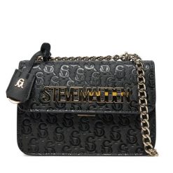 Torebka Steve Madden. Czarne torebki do ręki damskie Steve Madden, bez wzorów, wizytowe, bez dodatków. Za 279.99 zł.
