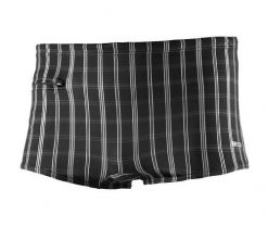 Beco Swim Boxers czarne w białe paski. Białe paski damskie 47 Brand, bez wzorów, z elastanu. Za 218.99 zł.