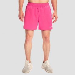Spodenki męskie fitness regular z kieszeniami TRN Dragonfruit. Czerwone krótkie spodenki sportowe męskie GYMBEAM, m, bez wzorów, z elastanu, do biegania. Za 83.90 zł.
