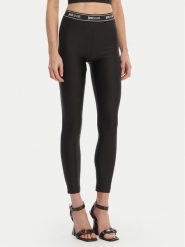 Just Cavalli Legginsy 80PAC100 J0108 Czarny Skinny Fit. Czarne legginsy damskie Just Cavalli, bez wzorów, z syntetyku. Za 534.99 zł.