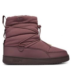 Śniegowce Puma. Brązowe śniegowce i trapery damskie Puma. Za 349.99 zł.