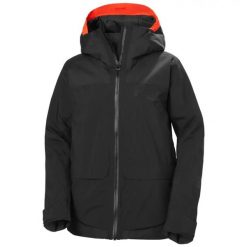 Damska kurtka narciarska Helly Hansen Powchaser 3.0. Czarne kurtki snowboardowe damskie Helly Hansen, s, bez wzorów, z poliamidu, bez kaptura, narciarskie, primaloft. Za 1,214.50 zł.