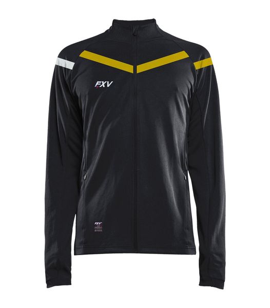Kurtka z dresu Force XV Victoire. Czarne kurtki męskie FORCE XV, xl, bez wzorów, z dresówki, na fitness i siłownię. Za 153.50 zł.