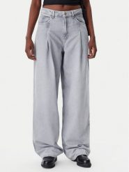 BOSS Jeansy 50529959 Szary Loose Fit. Szare jeansy damskie Boss. Za 449.99 zł.
