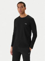 BOSS Longsleeve Mix&Match 50515389 Czarny Regular Fit. Czarne bluzki z długim rękawem męskie Boss, m, bez wzorów, z bawełny, bez kołnierzyka. Za 229.99 zł.