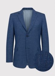 PAKO LORENTE – Lniana marynarka męska P22SP-3X-020-N-S. Niebieskie marynarki męskie Pako Lorente, bez wzorów, z wełny, casualowe. Za 379.99 zł.