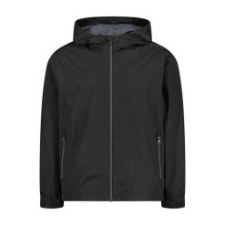 Kurtka z kapturem dla dziecka CMP. Czarne kurtki i płaszcze dla chłopców CMP, bez wzorów, klasyczne, z kapturem. Za 248.50 zł.