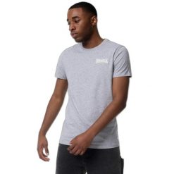 T-shirt o wąskim kroju Lonsdale Elmdon. Białe t-shirty męskie Lonsdale, s, bez wzorów, z bawełny, klasyczne, bez kołnierzyka. Za 120.00 zł.