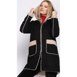 Czarny Płaszcz Support. Czarne płaszcze damskie Born2be, na jesień. Za 199.99 zł.