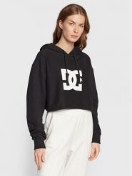 DC Shoes Bluza ADJFT03028 Czarny Relaxed Fit. Czarne bluzy damskie DC Shoes, xs, bez wzorów, z bawełny, bez kaptura. Za 129.99 zł.
