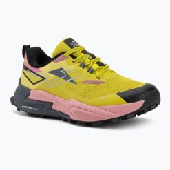 Buty do biegania damskie Joma Sierra Lady. Żółte obuwie sportowe damskie Joma, bez wzorów, z materiału, do biegania. Za 409.99 zł.