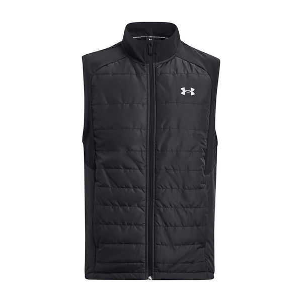 Bezrękawnik do biegania męski Under Armour Storm Session Run Vest. Czarne kurtki męskie Under Armour, m, bez wzorów, do biegania. Za 379.99 zł.
