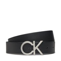 Pasek Męski Calvin Klein. Czarne paski damskie Calvin Klein, bez wzorów. Za 169.99 zł.