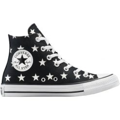 Buty sportowe Converse Chuck Taylor All Star. Czarne trampki i tenisówki damskie Converse, bez wzorów, retro, bez zapięcia. Za 490.00 zł.