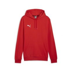 Bluza z kapturem Puma Teamgoal Casuals. Czerwone bluzy męskie Puma, xl, bez wzorów, z kapturem, do piłki nożnej. Za 230.50 zł.