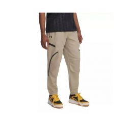 Męskie spodnie sportowe Under Armour UA Unstoppable Cargo Pant. Brązowe spodnie sportowe męskie Under Armour, l, bez wzorów, z materiału, na fitness i siłownię. Za 453.00 zł.
