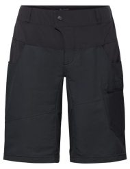 Spodenki rowerowe z wyściełaną wkładką M Qimsa Shorts II. Czarne szorty męskie Vaude, m, bez wzorów, z materiału, biznesowe. Za 600.05 zł.