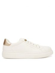 Tommy Hilfiger Sneakersy Low Cut Sneaker T3A9-33983-1355 D Biały. Białe buty sportowe dziewczęce Tommy Hilfiger, bez wzorów, ze skóry, bez zapięcia. Za 239.99 zł.