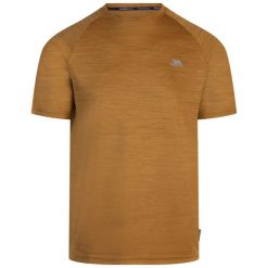 Męska Koszulka Leecana TP75. Brązowe koszulki sportowe męskie Trespass, m, bez wzorów, bez kołnierzyka, bez ramiączek, trekkingowe. Za 60.99 zł.