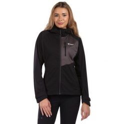 Damska kurtka softshell Kilpi BELTRA-W. Czarne kurtki damskie Kilpi, l, bez wzorów, z softshellu, bez kaptura. Za 422.05 zł.