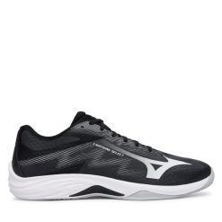 Buty halowe Mizuno. Czarne buty sportowe męskie Mizuno, bez zapięcia. Za 389.99 zł.