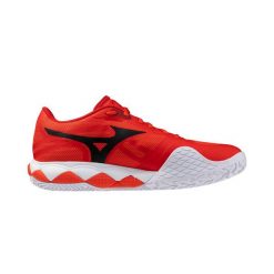 Buty do tenisa Mizuno Wave Enforce Tour 2 CC. Białe obuwie sportowe damskie Mizuno, bez wzorów, z materiału, na fitness i siłownię, mizuno wave. Za 638.35 zł.