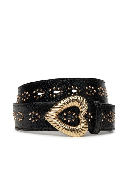 Morgan Pasek Damski 251-3COCO Czarny. Czarne paski damskie Morgan, bez wzorów, ze skóry. Za 79.99 zł.