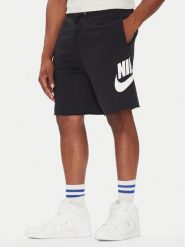 Nike Szorty sportowe French Terry Alumni FQ4950 Czarny Standard Fit. Czarne krótkie spodenki sportowe męskie Nike, l, bez wzorów, z bawełny. Za 189.99 zł.