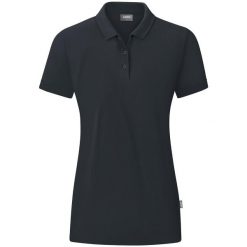 Damska koszulka polo Jako Organic. Czarne koszulki sportowe damskie Jako, m, bez wzorów, z bawełny, bez kołnierzyka, bez ramiączek, do piłki nożnej. Za 157.45 zł.